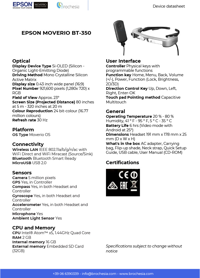 Datasheet BT-350