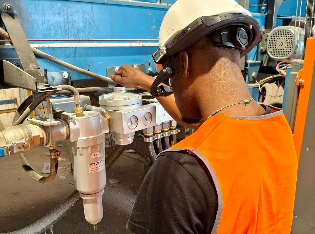 Assistenza remota in AR negli impianti Idealservice - AR remote assistance in Idealservice's plants